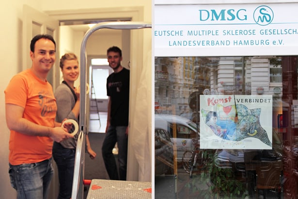 Freiwillige von Gruner + Jahr engagierten sich im DMSG Landesverband Hamburg