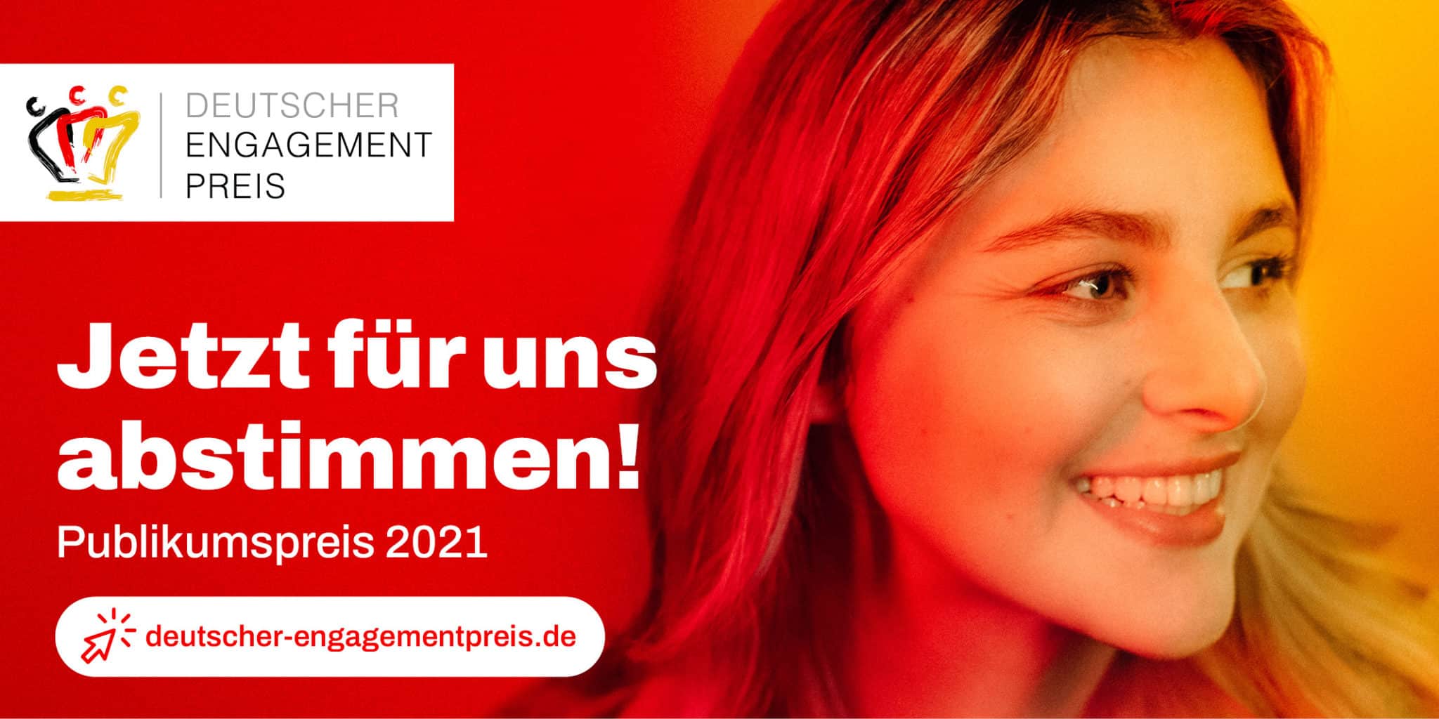 Jetzt für tatkräftig abstimmen beim Deutschen Engagementpreis 2021